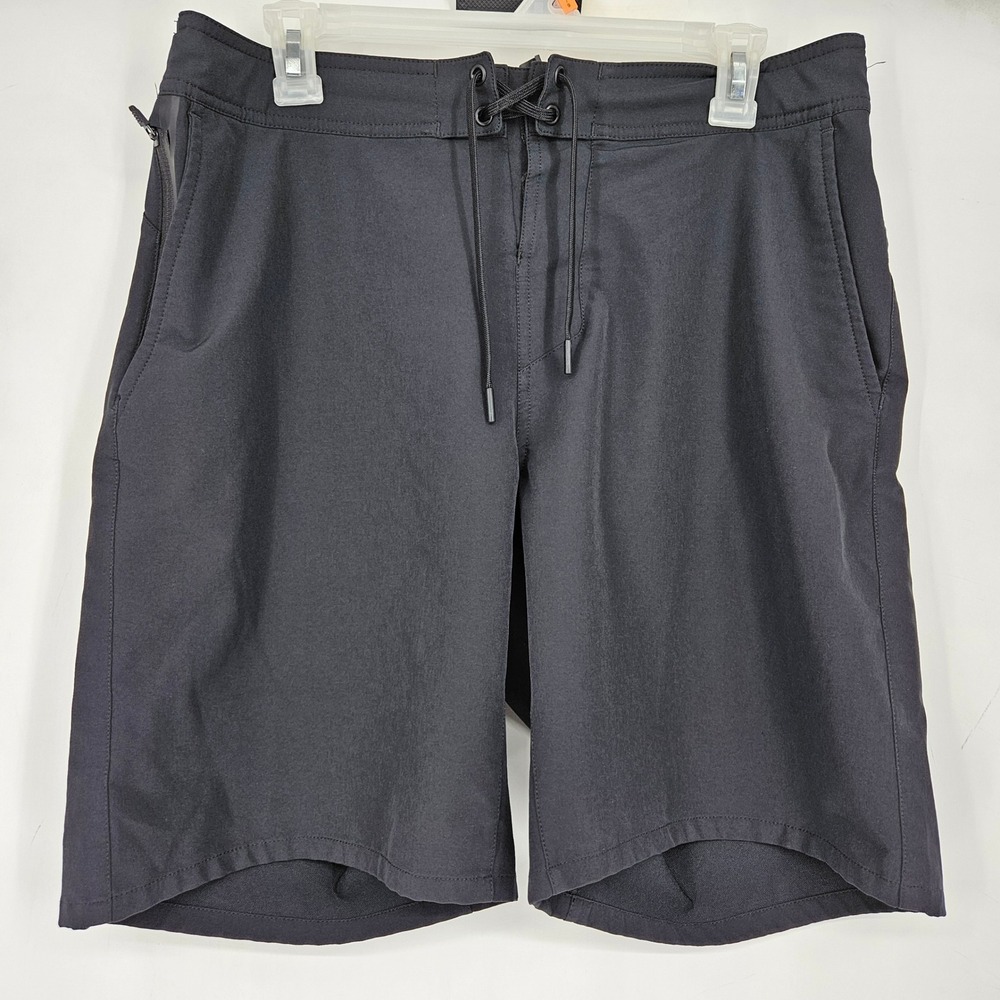 Ten Thousand Shorts Mens Large Foundation Black Chino Outdoors Hiking Casual